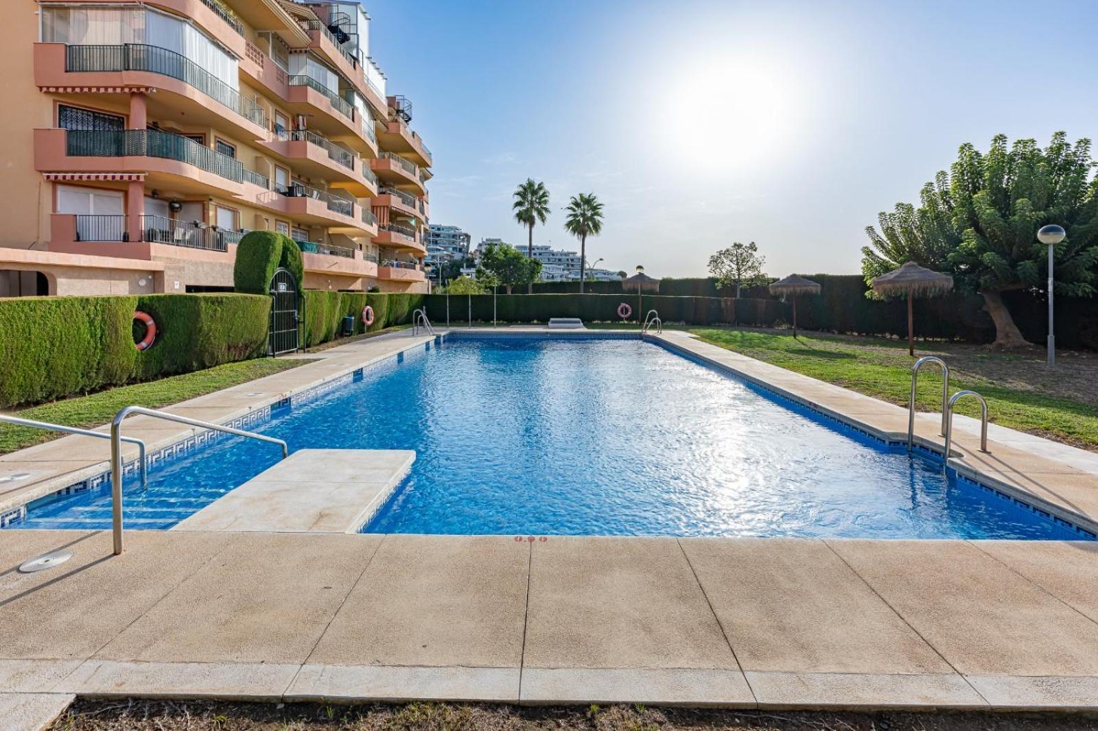 Apartamento Acogedor Con Vista Al Mar مالقة المظهر الخارجي الصورة
