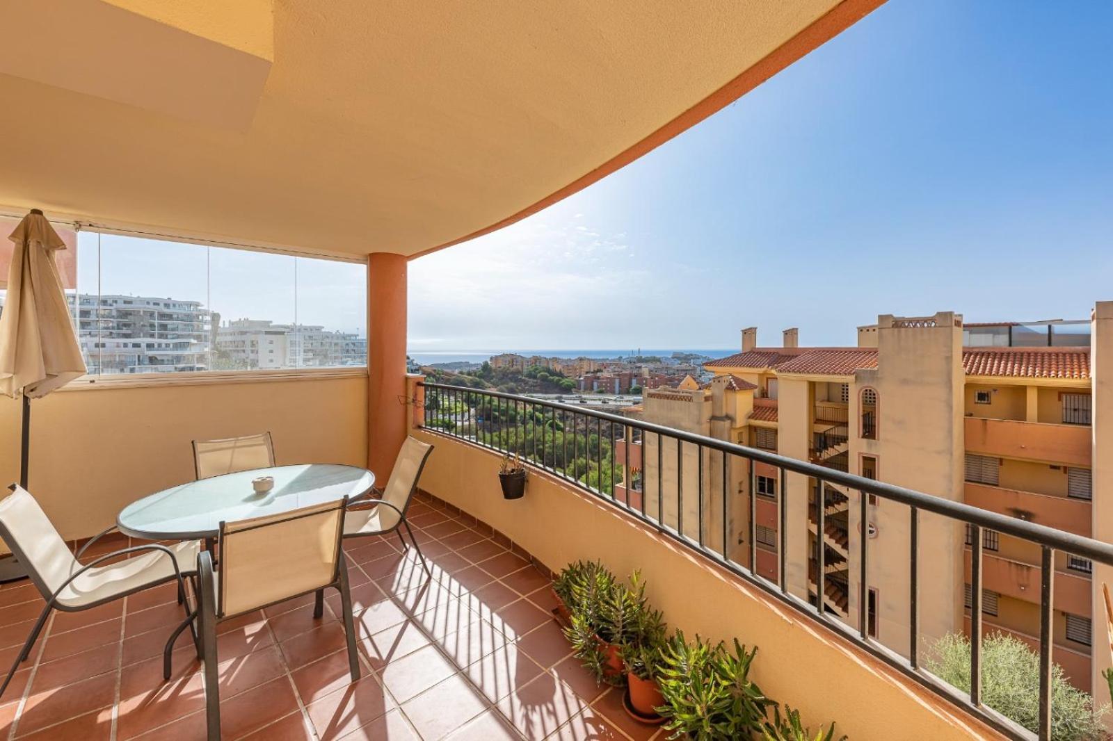 Apartamento Acogedor Con Vista Al Mar مالقة المظهر الخارجي الصورة