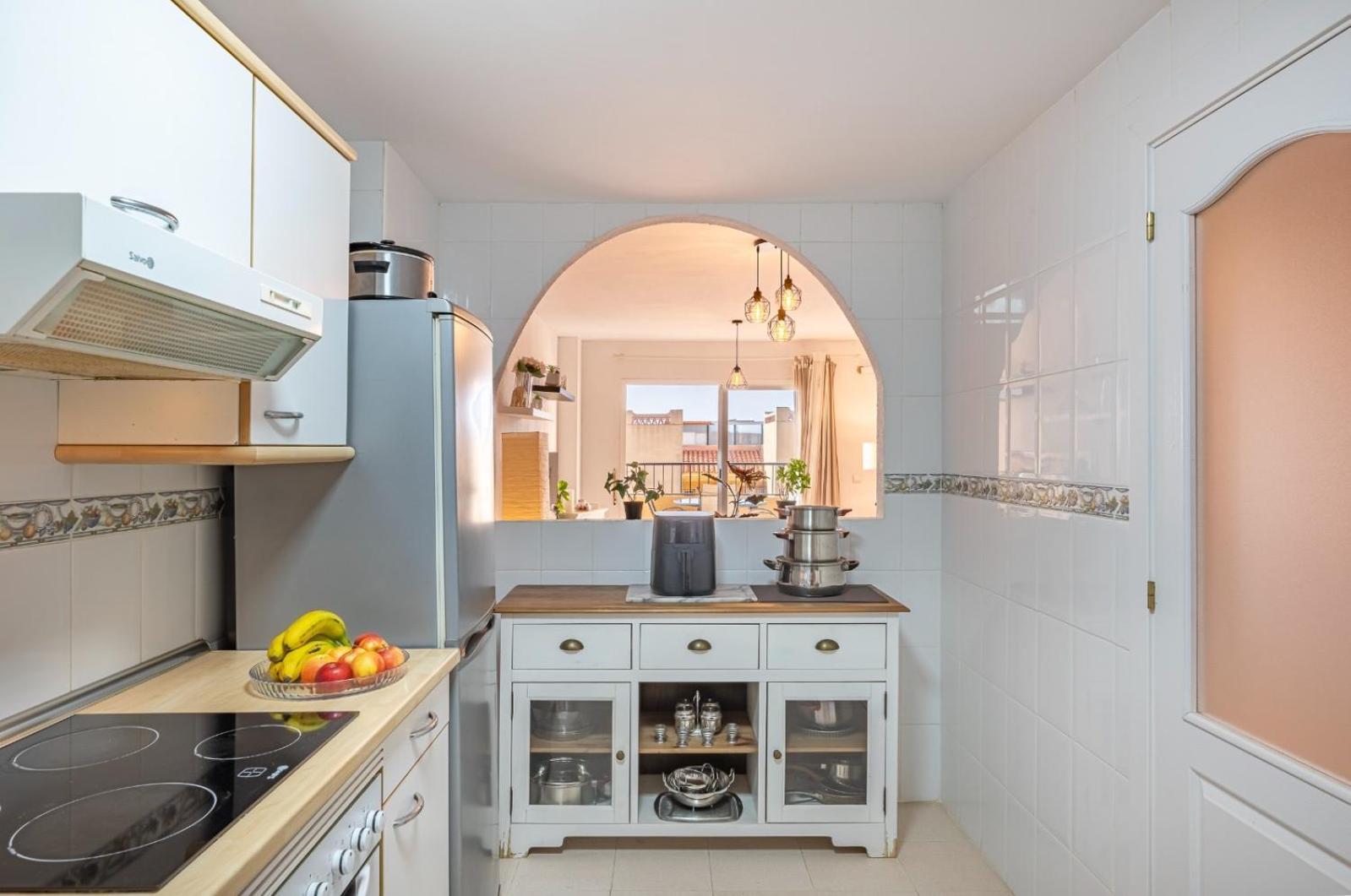 Apartamento Acogedor Con Vista Al Mar مالقة المظهر الخارجي الصورة
