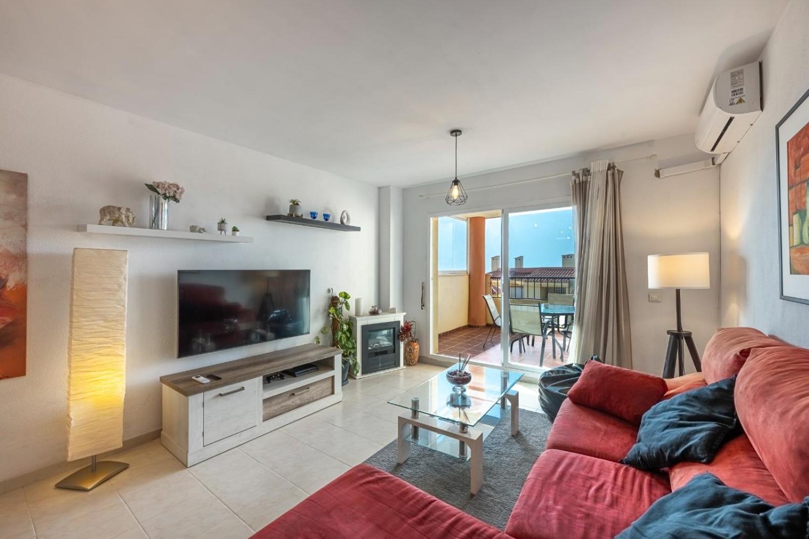 Apartamento Acogedor Con Vista Al Mar مالقة المظهر الخارجي الصورة